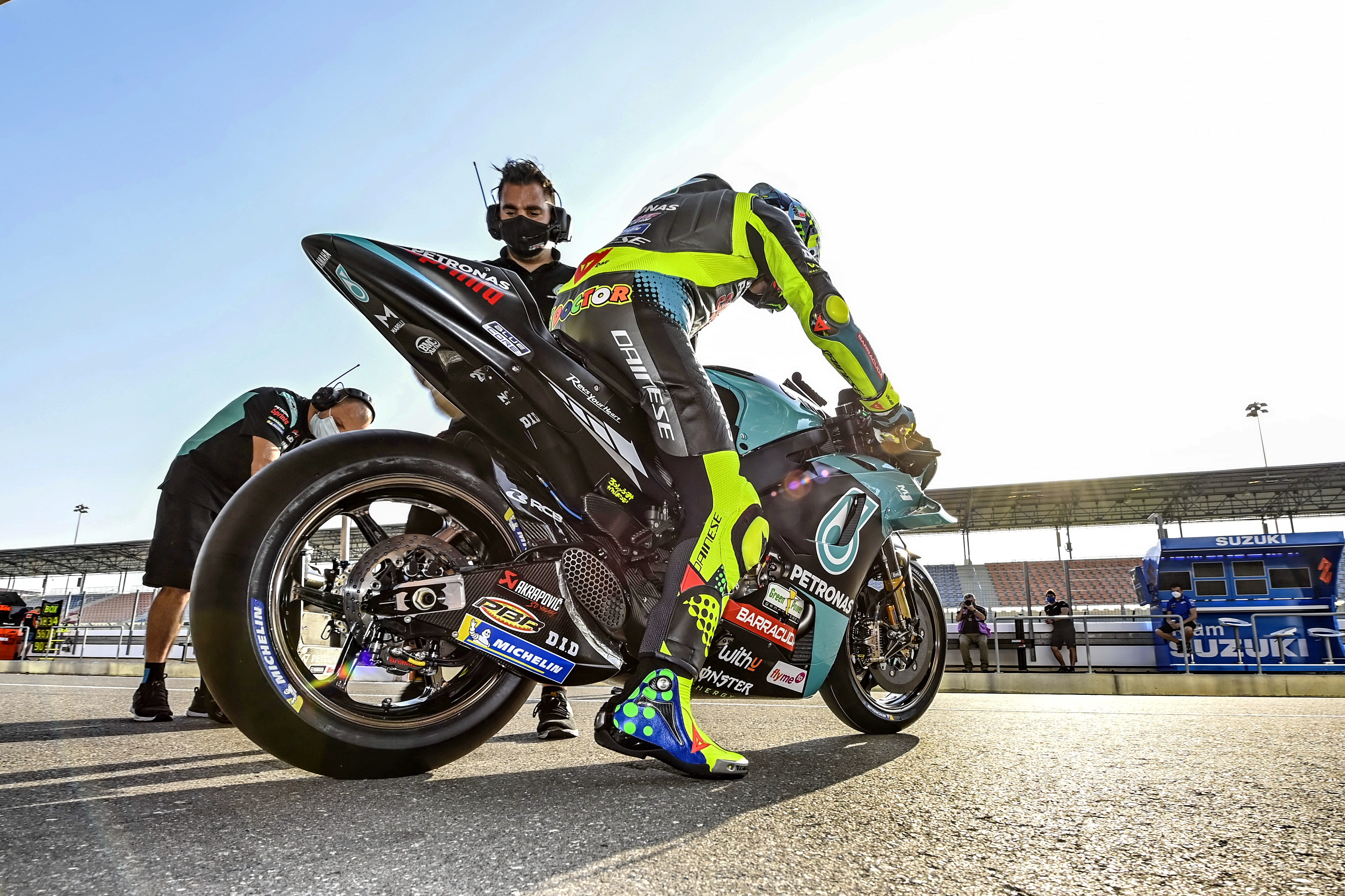 ������ YamahaYZR-M12021 MotoGP ��ǰ���ԣ�VR46 ������д��1��