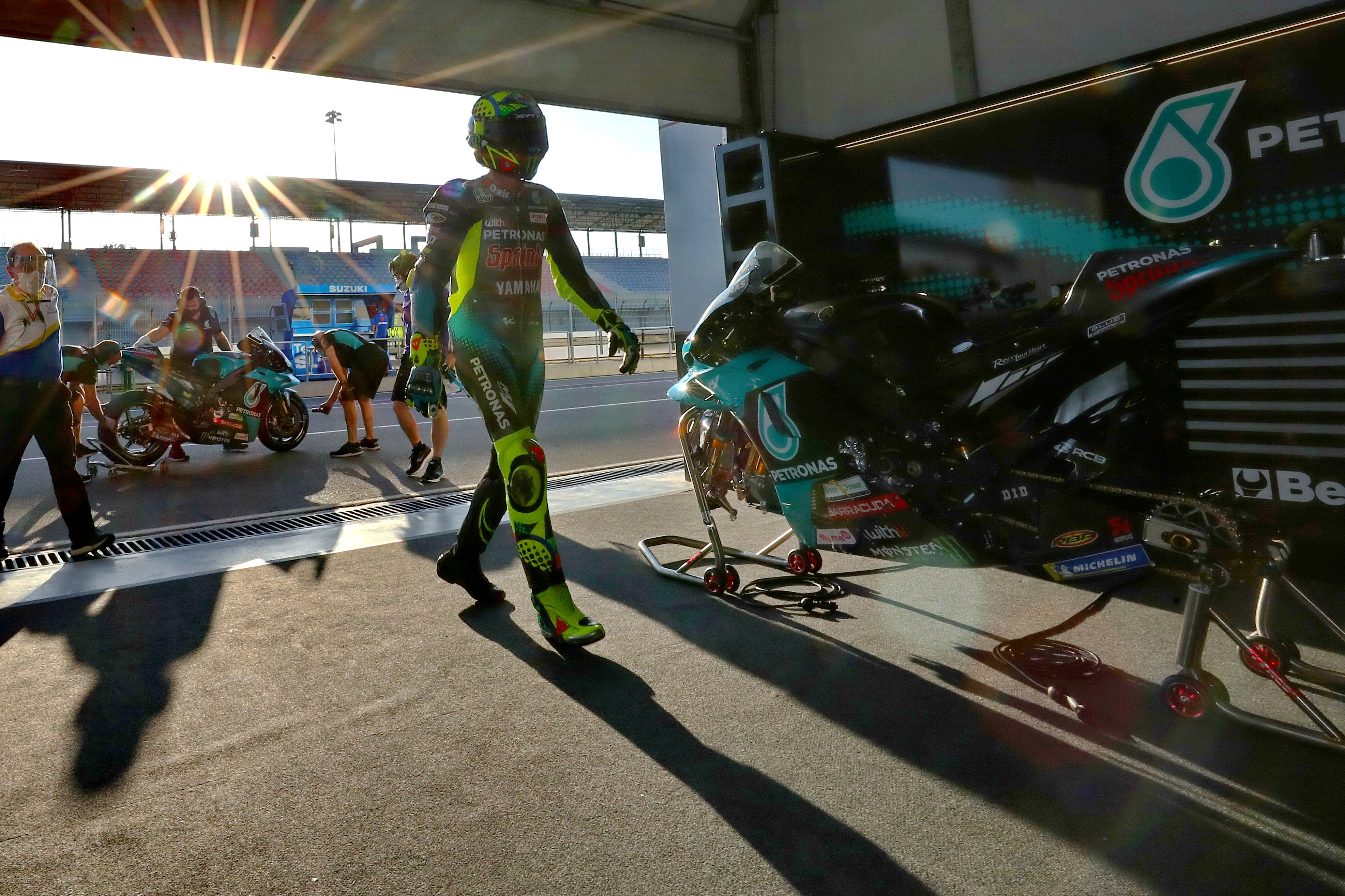������ YamahaYZR-M12021 MotoGP��VR46 ��˹��Ϧ���·ɳ�