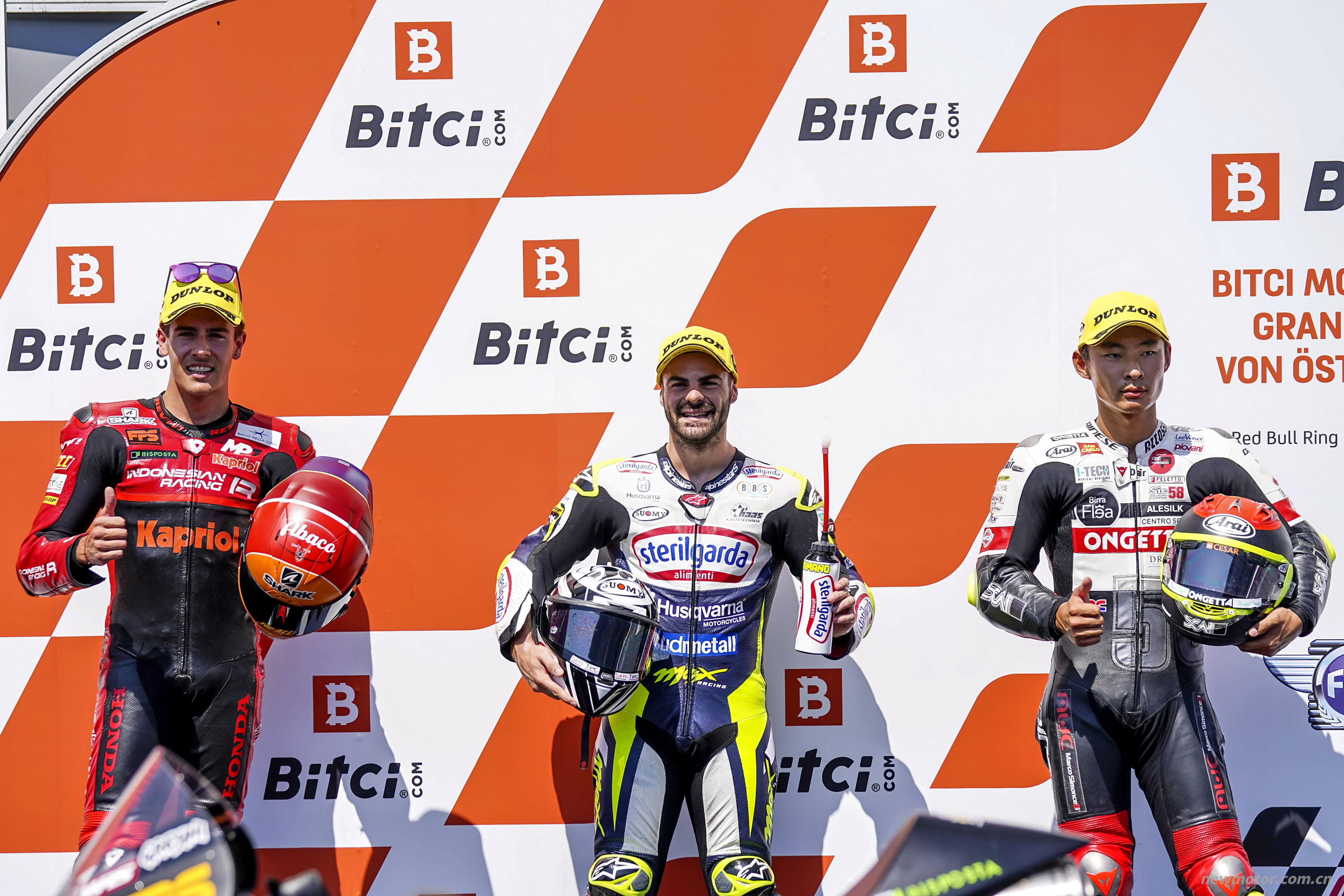 ������ҵ������ע���µ���վ����˹�� Moto3 �ջ����