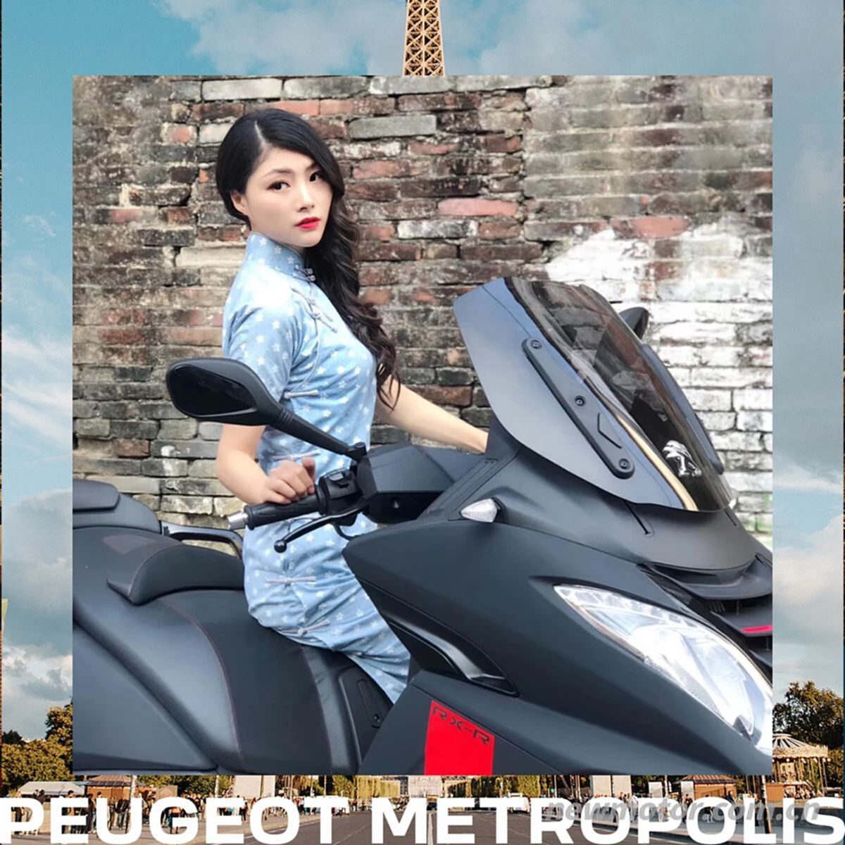 ���� PeugeotMetropolis 400i RX-RС�º��桤���Ὺ��