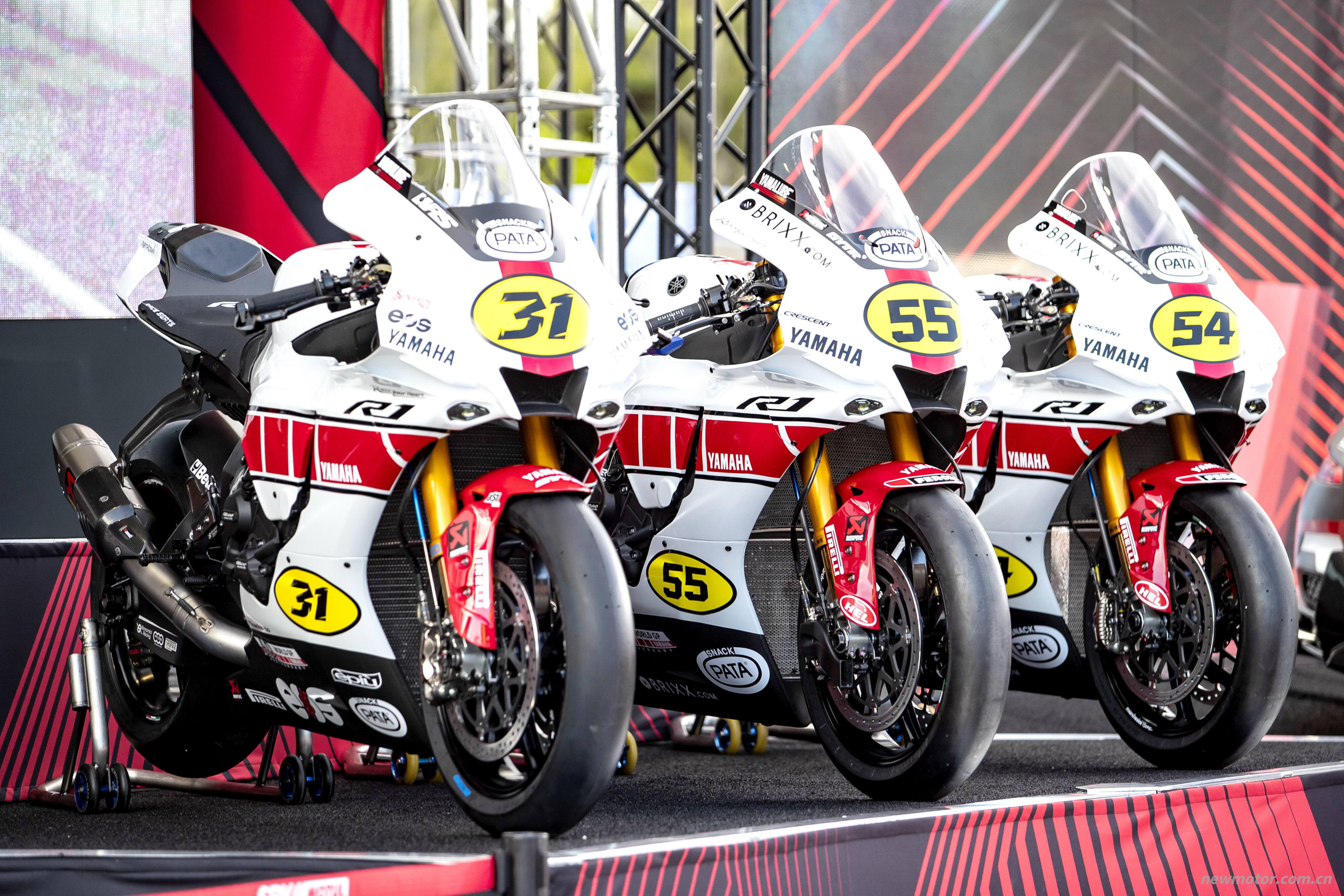 WSBK 2021 ��������������վ��Yamaha չʾ��ʮ�������ͼ��