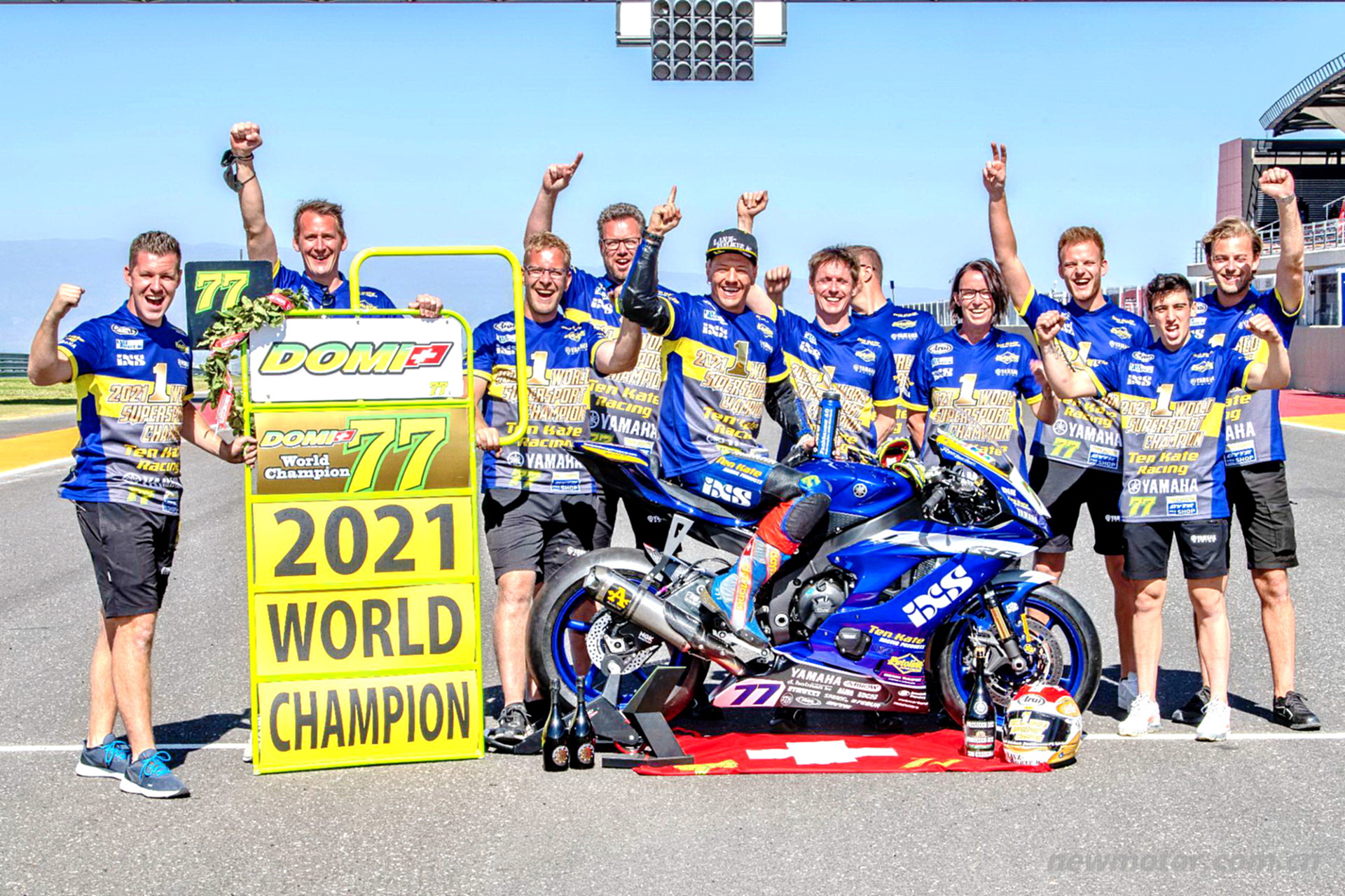 �������ꡢYZF-R6 ��� 2021 WSSP 600 ����ھ�