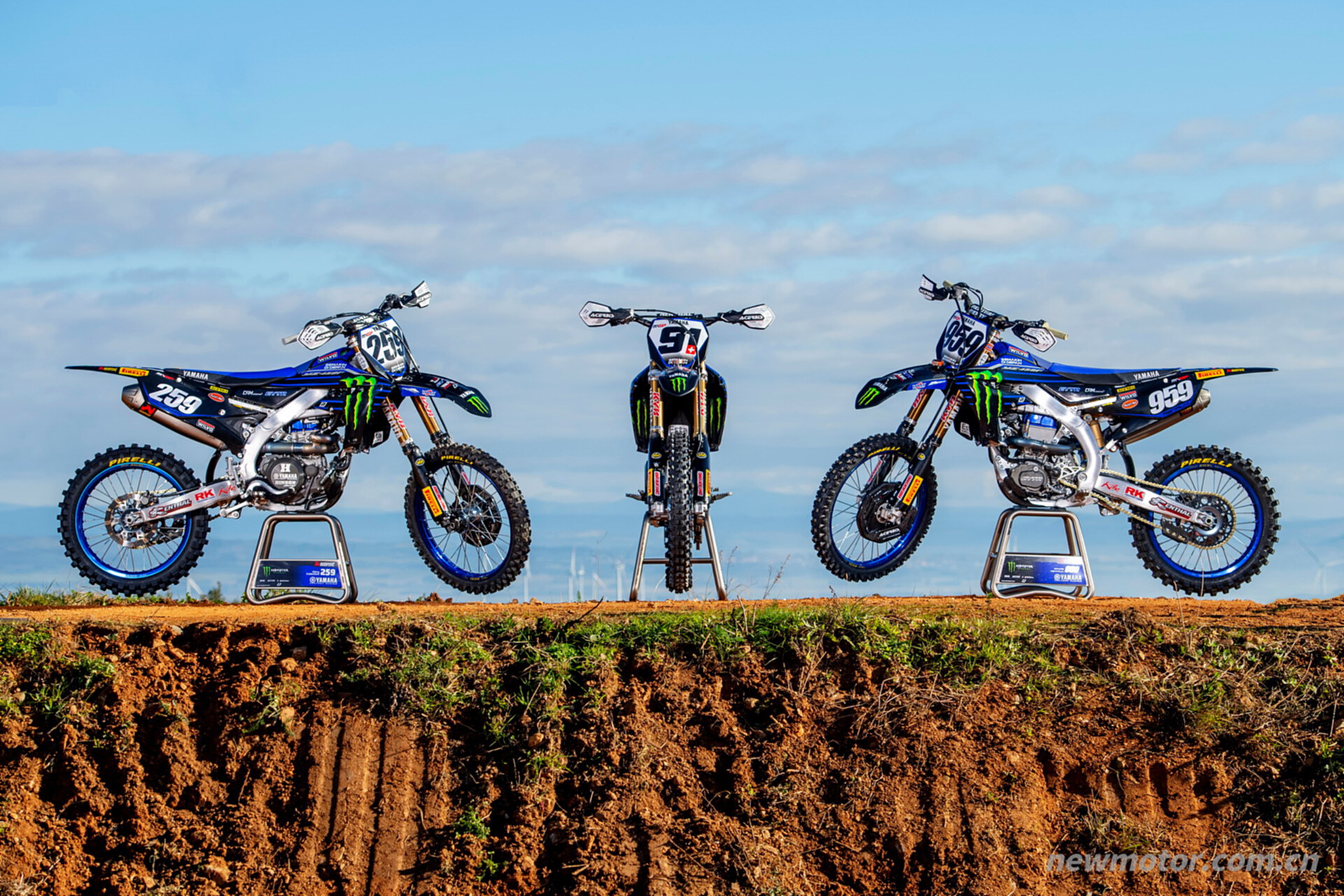 MXGP 2022��Yamaha �������Ӻ� YZ450FM ����