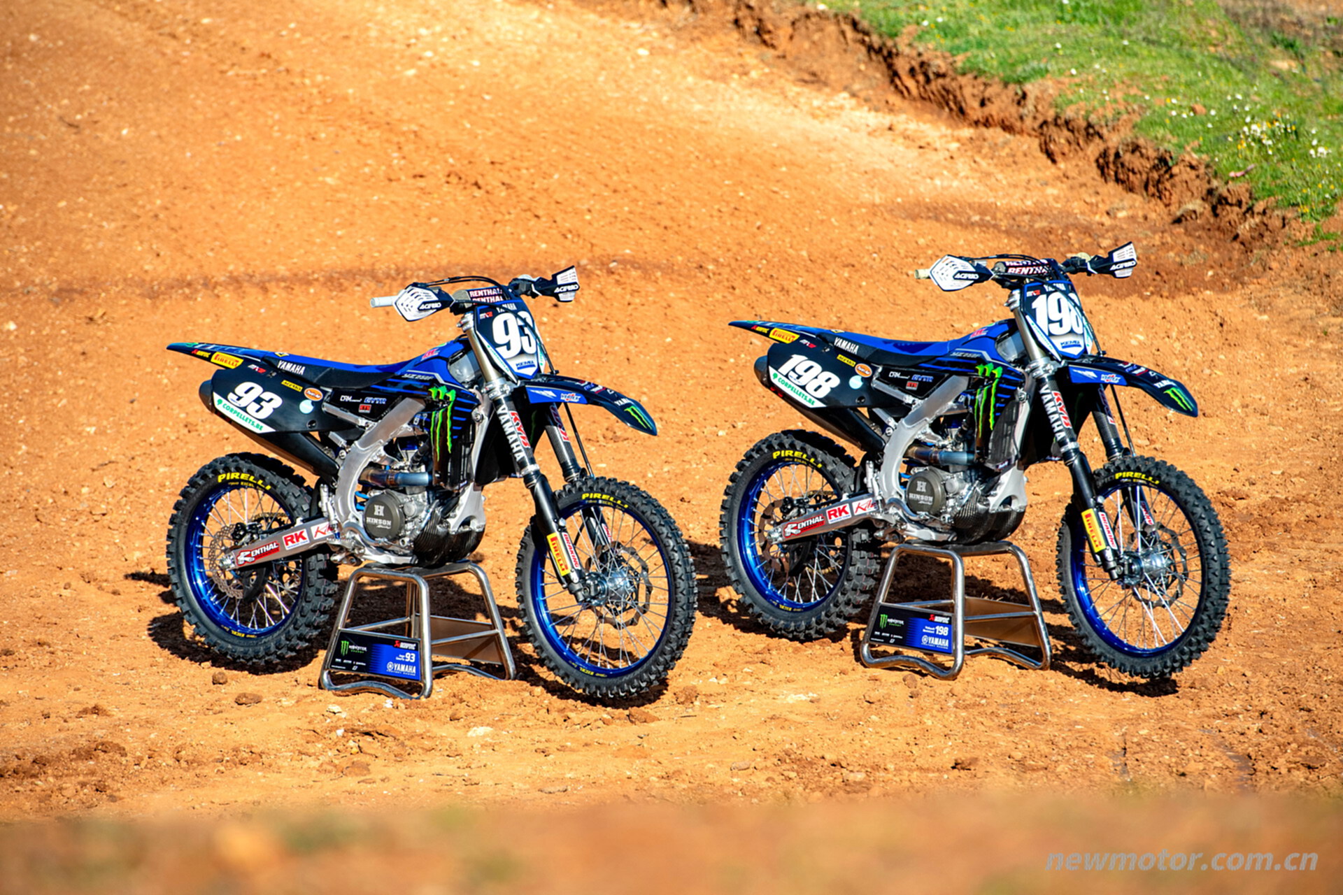 MXGP 2022��Yamaha MX2 ���Ӻ� YZ250FM ����