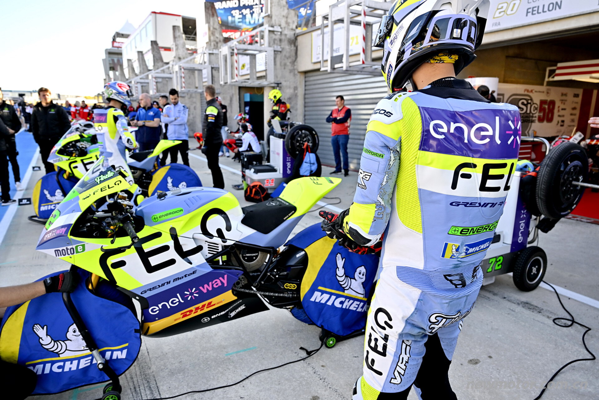 Felo ��쳷�ս MotoE���ڷ���վ��λ����׷��