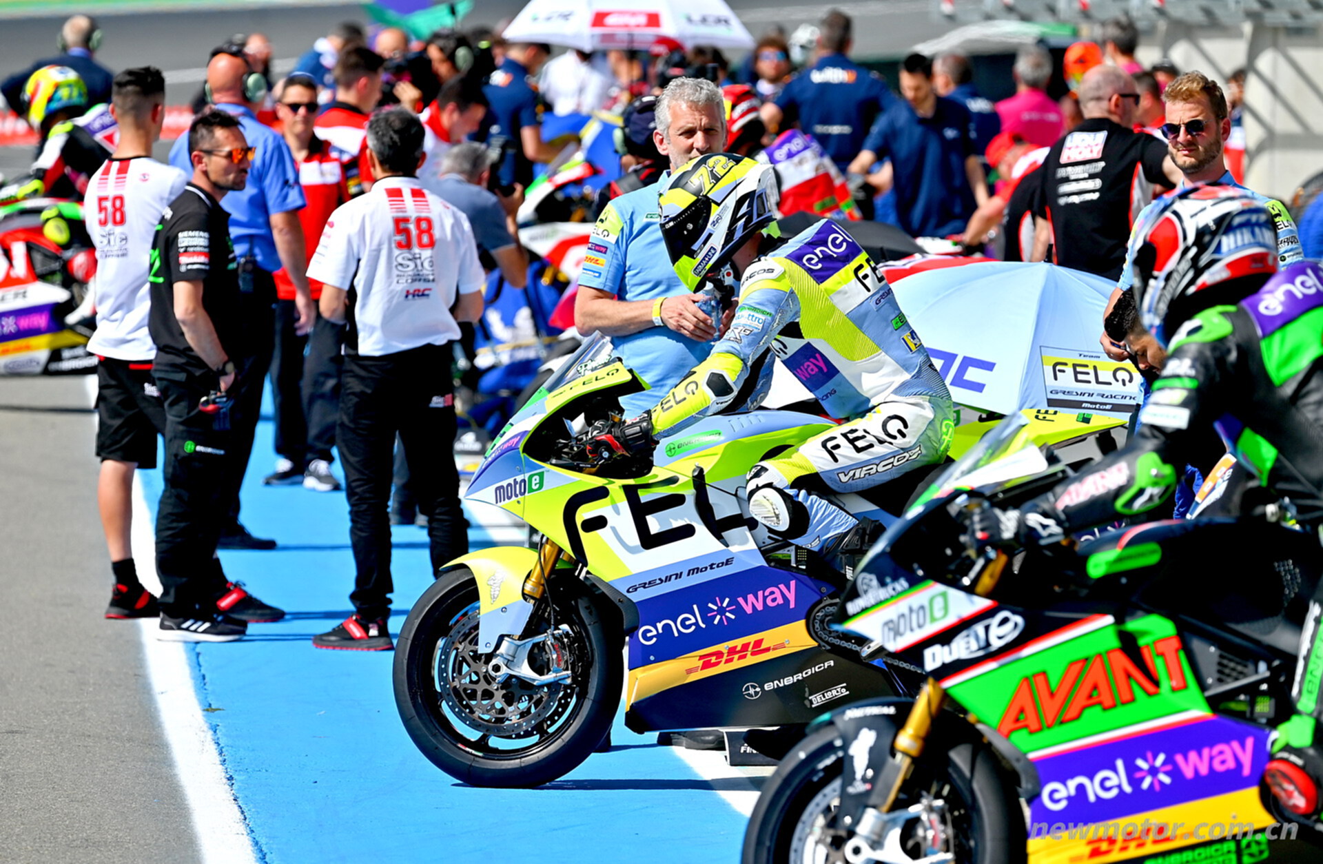 Felo ��쳷�ս MotoE ���籭������վ��һ�ڱ������µ���