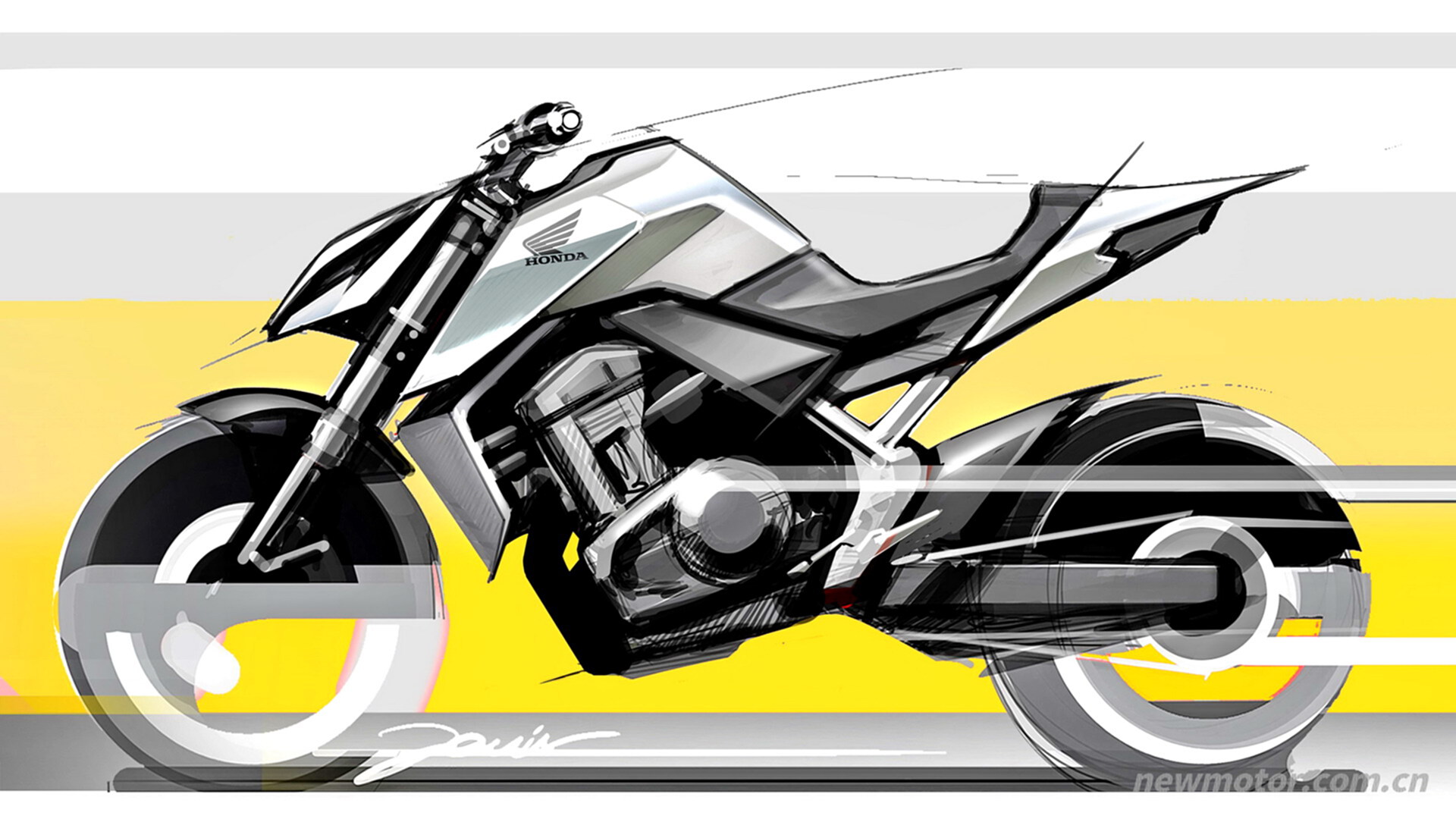 Honda չʾ��һ�� Hornet �Ʒ���������