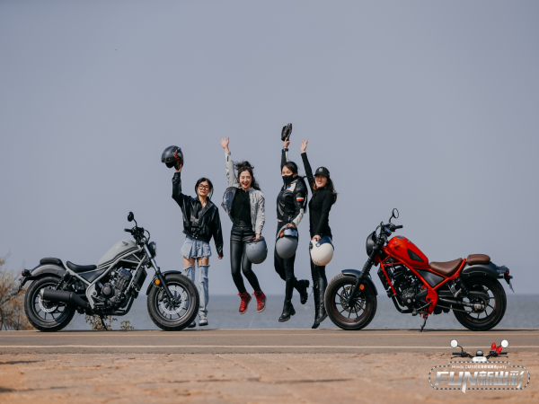 女孩子为什么喜欢骑摩托车?